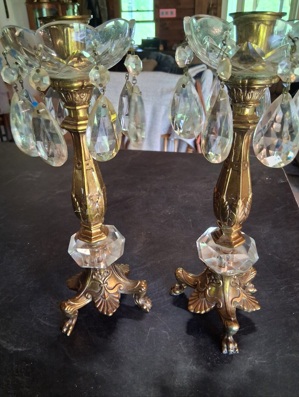 Hollywood Regency Candlesticks